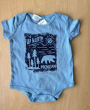 P204 Painted Knockout Up North Onsie/Toddler