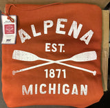 MV305 Alpena Paddles Sweatshirt Blanket