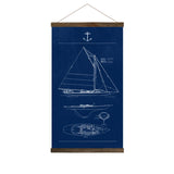 Home Port- Map Wall Hanging