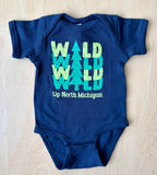 P203 Wild Stack Up North Onesie and Toddler T-Shirts