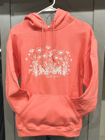 TNT119 Michigan Wildflowers Sweatshirt (2 Color Options)