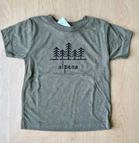 TNT217 alpena Trees Toddler T's