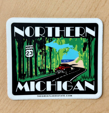GM226 Northern Michigan US 23 Decal