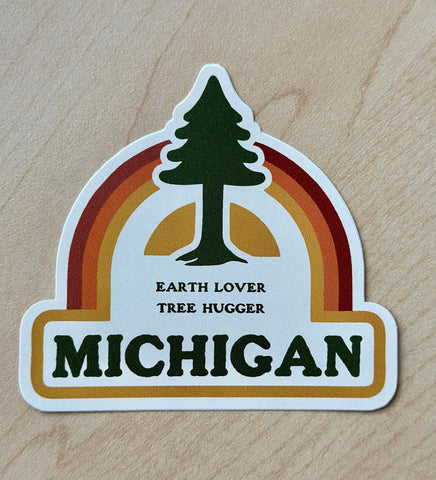 Tree Hugger Sticker